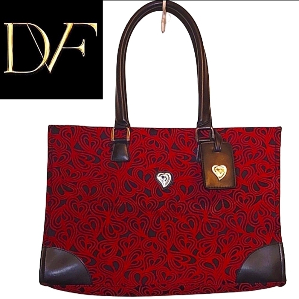 Diane Von Furstenberg Luxury Designer Tote Womens Bag